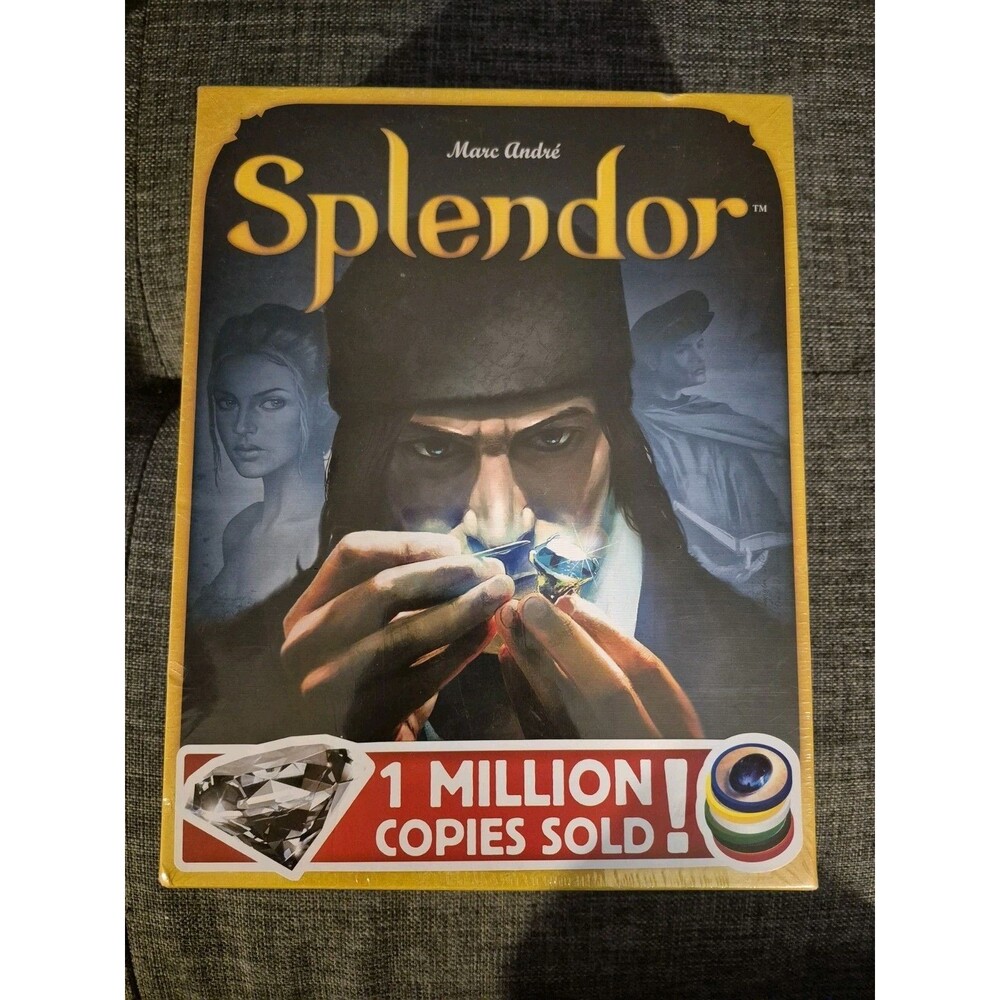 Splendor Board Game by Marc Andre Sealed..Gift Quality..Ships Fast